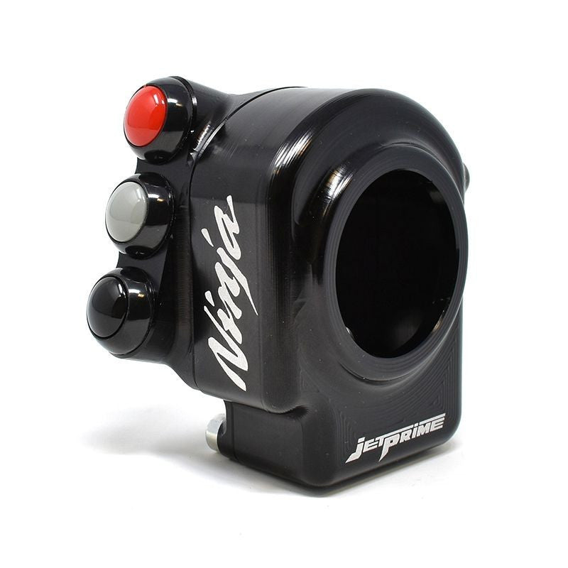 Gas grip housing with handlebar jetprime Kawasaki ZX-10 R/RR (21-25) JP ACC 054