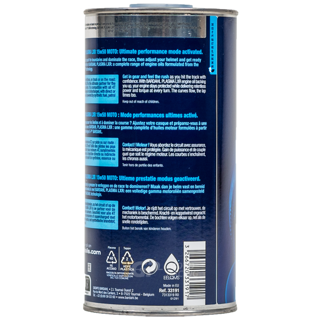 Bardahl 15W50 Plasma LXR - 1 Liter Premium Öl