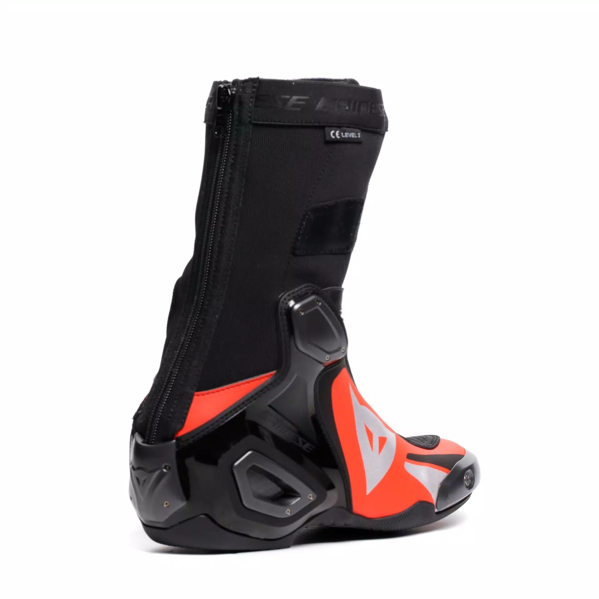 Dainese Axial 2 Botas de motocicletas de carreras y calles | Hombres | Negro/rojo | 20179000526280