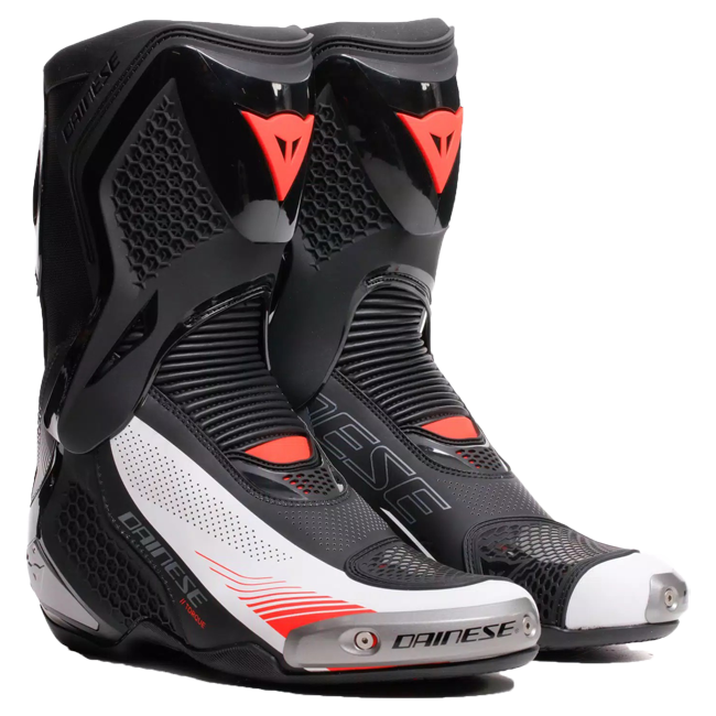 Dainese Torque 4 carreras aéreas y carreteras Botas de motocicletas Summer | Hombres | Negro/Blanco/Rojo | 2017900086n3200