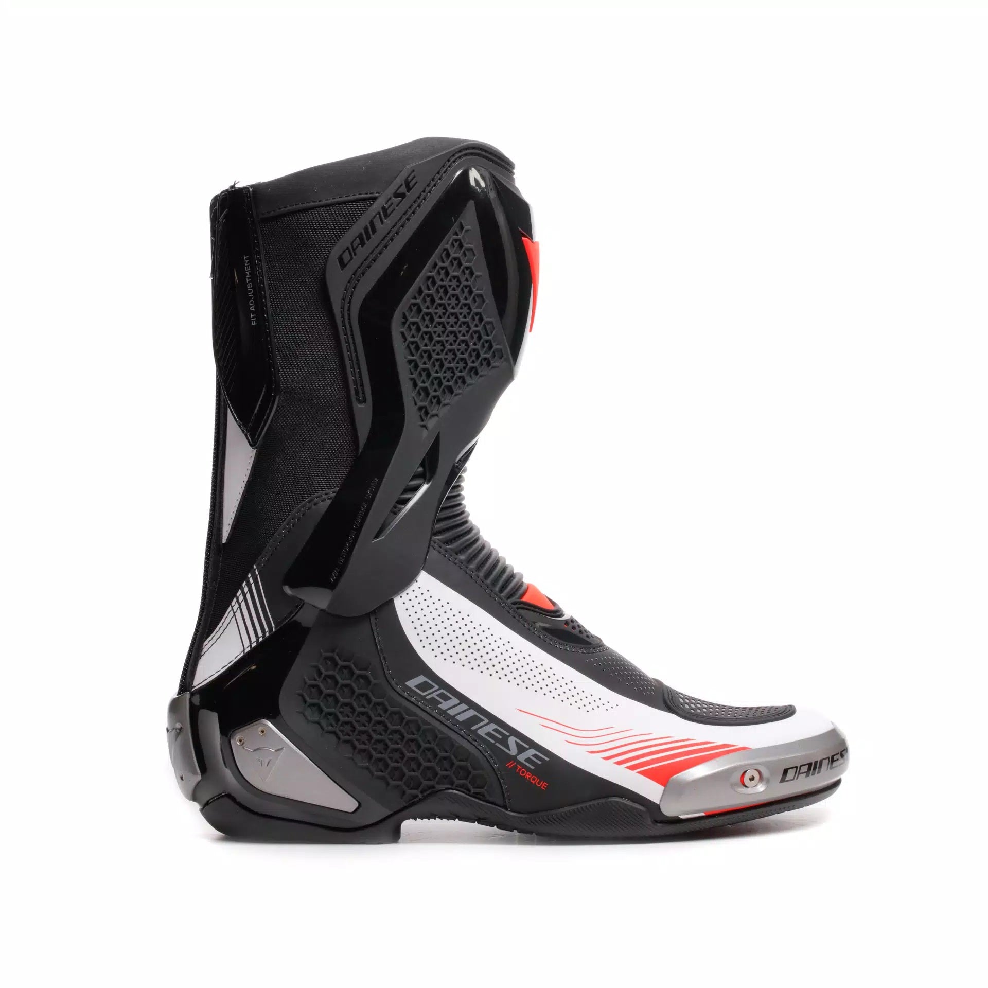 Dainese Torque 4 carreras aéreas y carreteras Botas de motocicletas Summer | Hombres | Negro/Blanco/Rojo | 2017900086n3200