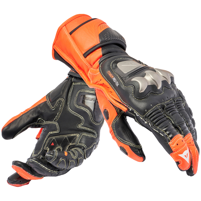 Dainese Full Metal 7 Racing Motorcycle Guantes de cuero | Hombres | Negro/rojo | 201810001462800