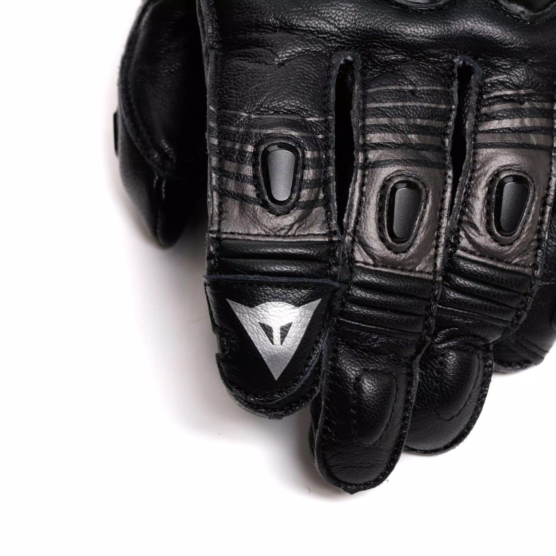 Guantes de cuero de motocicleta Dainese Fiero Racing | Hombres | Negro | 201810002560400