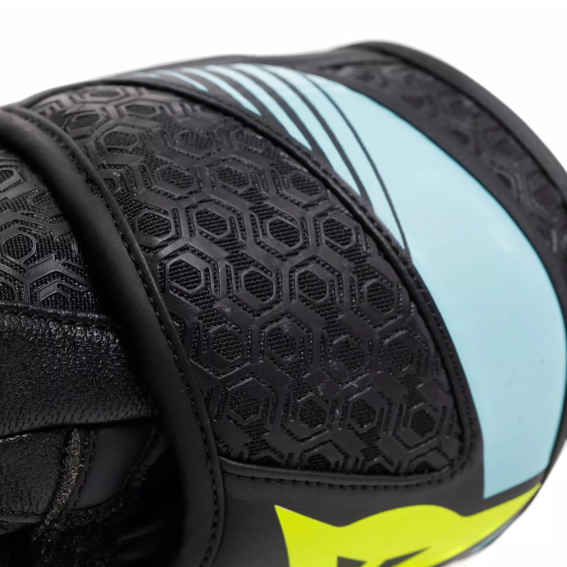 Guantes de cuero de motocicleta Dainese Fiero Racing | Hombres | Negro/azul claro | 201810002568o00