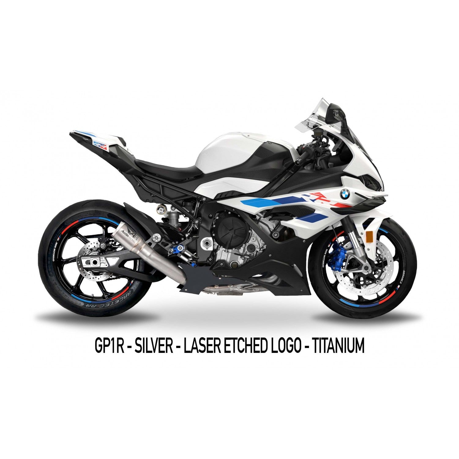 Sistema de escape completo de titanio Austin Racing (GP1R/GP2R/V3) BMW S1000RR K67 (19-25)