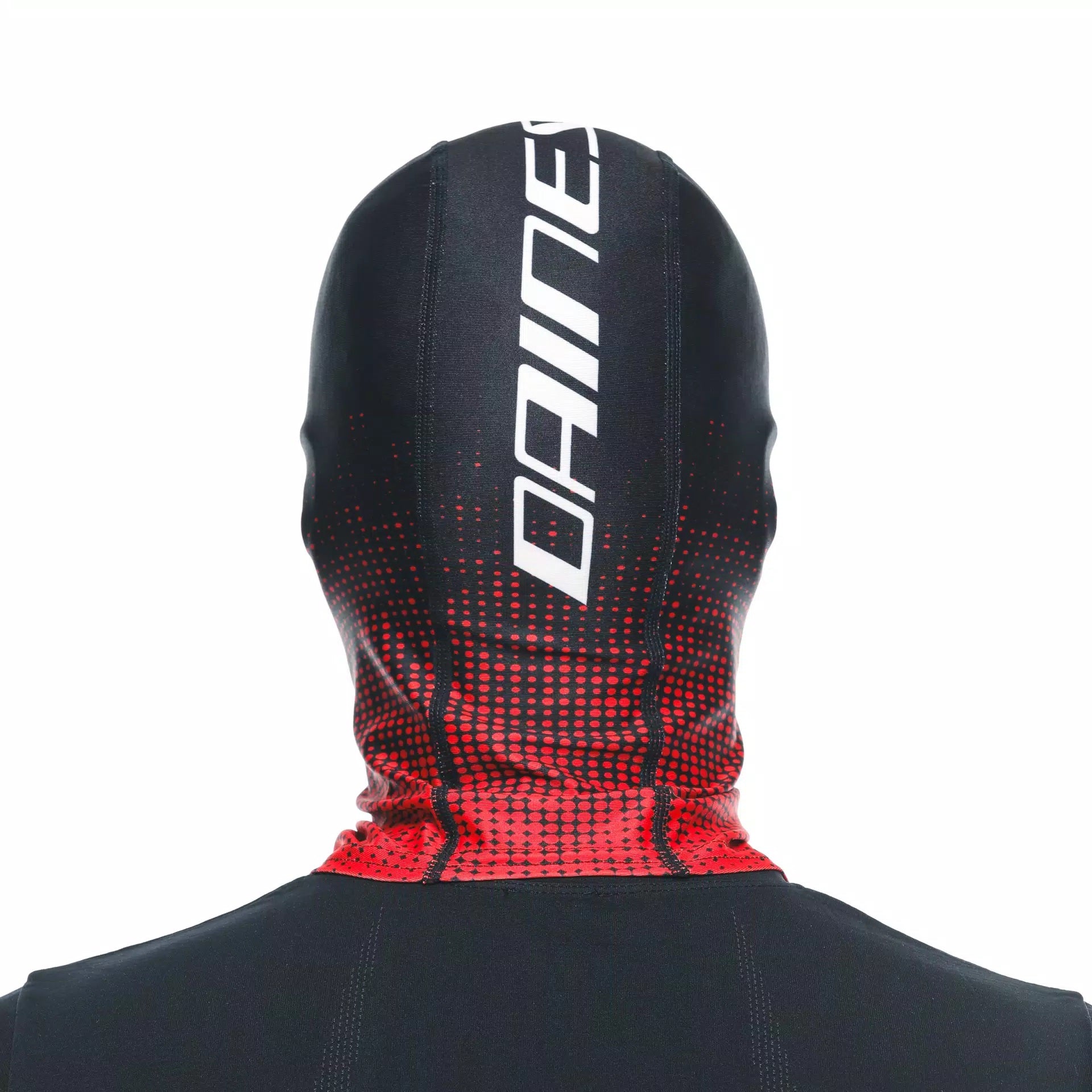 Dainese Storm Hood Negro/Rojo con logotipo Dainese | 201910000681L001