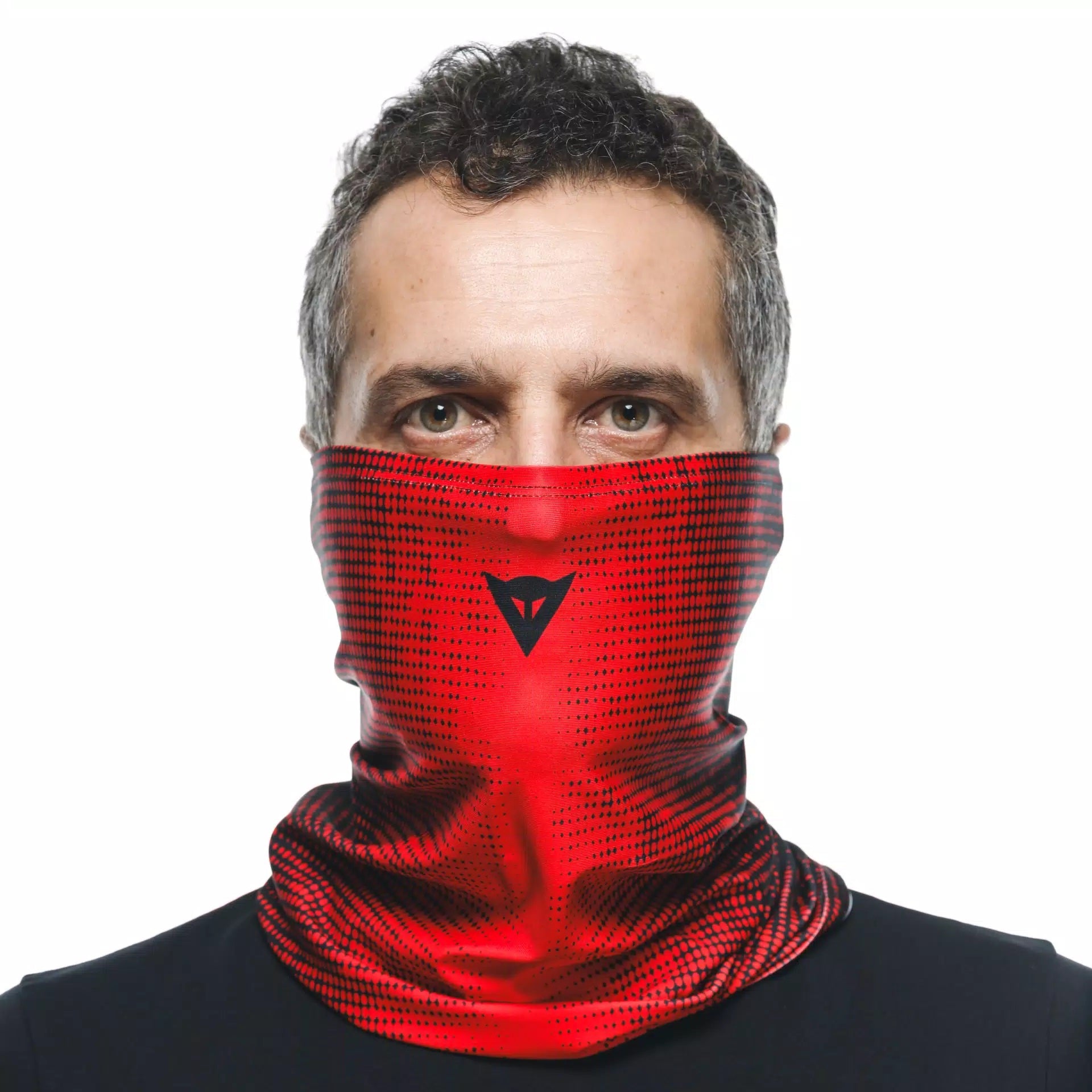 Dainese Necklefief Negro/Rojo con logotipo Dainese | 201910000881L001