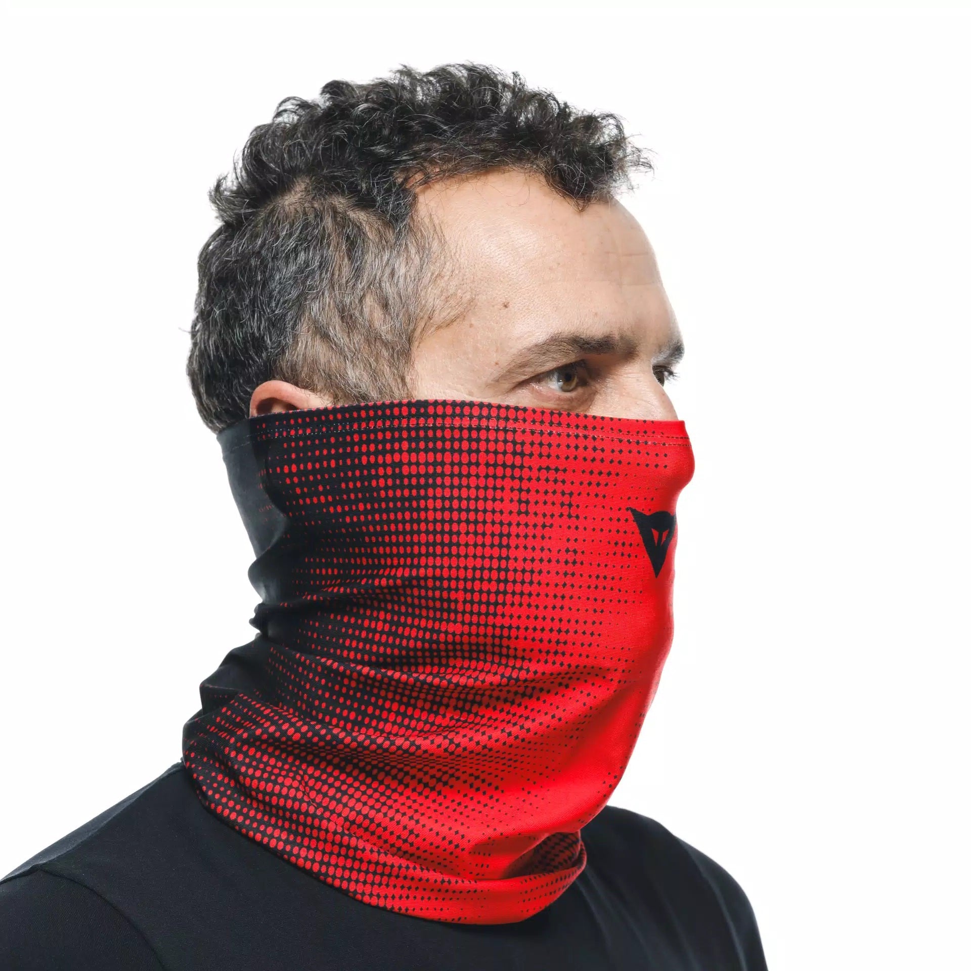 Dainese Necklefief Negro/Rojo con logotipo Dainese | 201910000881L001