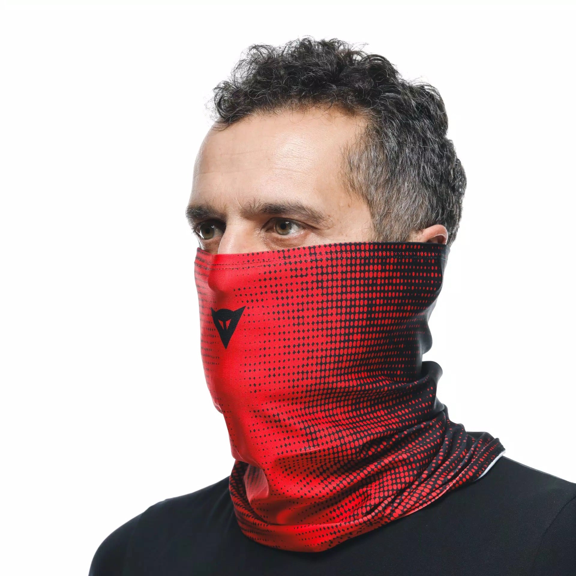 Dainese Necklefief Negro/Rojo con logotipo Dainese | 201910000881L001