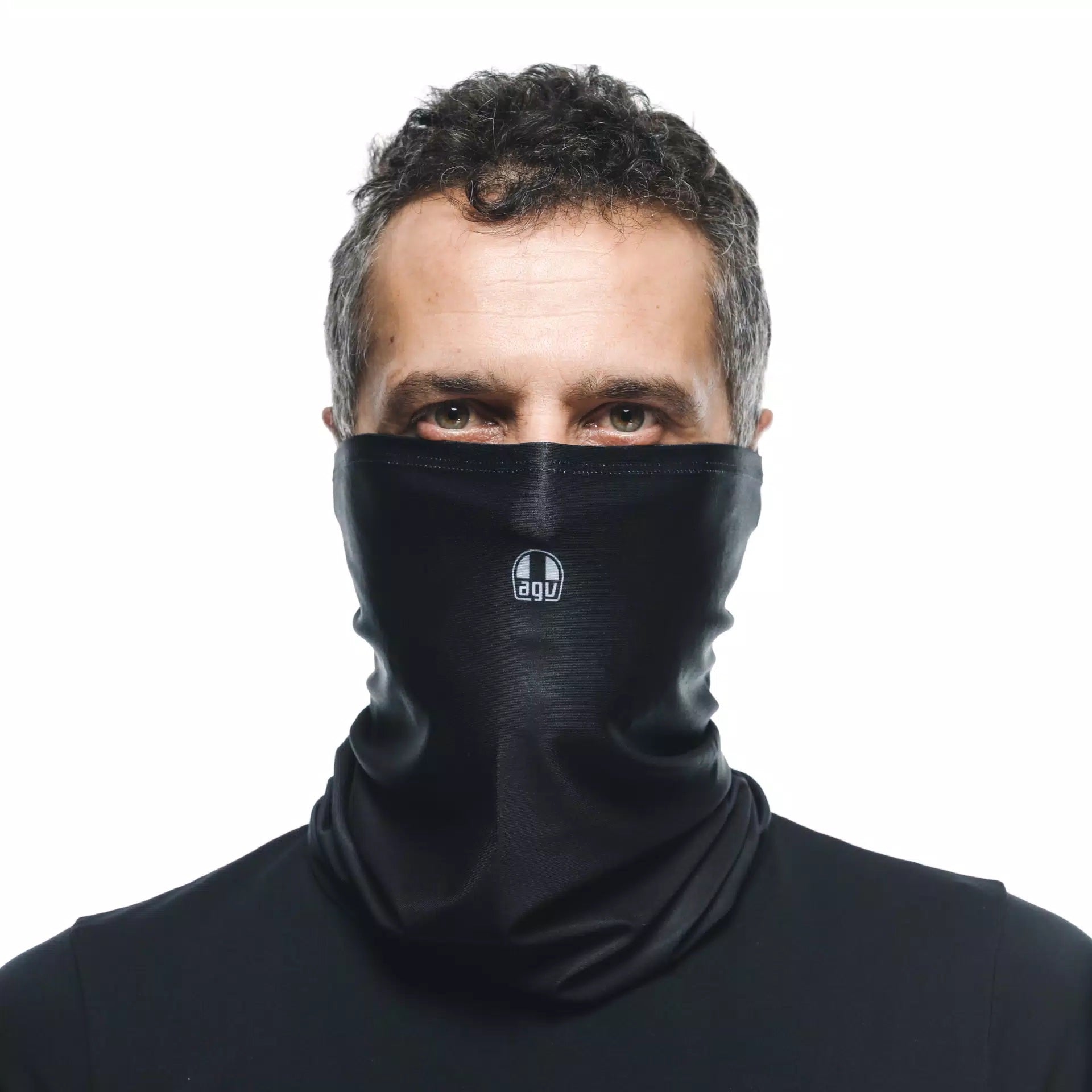 Dainese Neckuch Negro con logotipo AGV | 201910000889L001