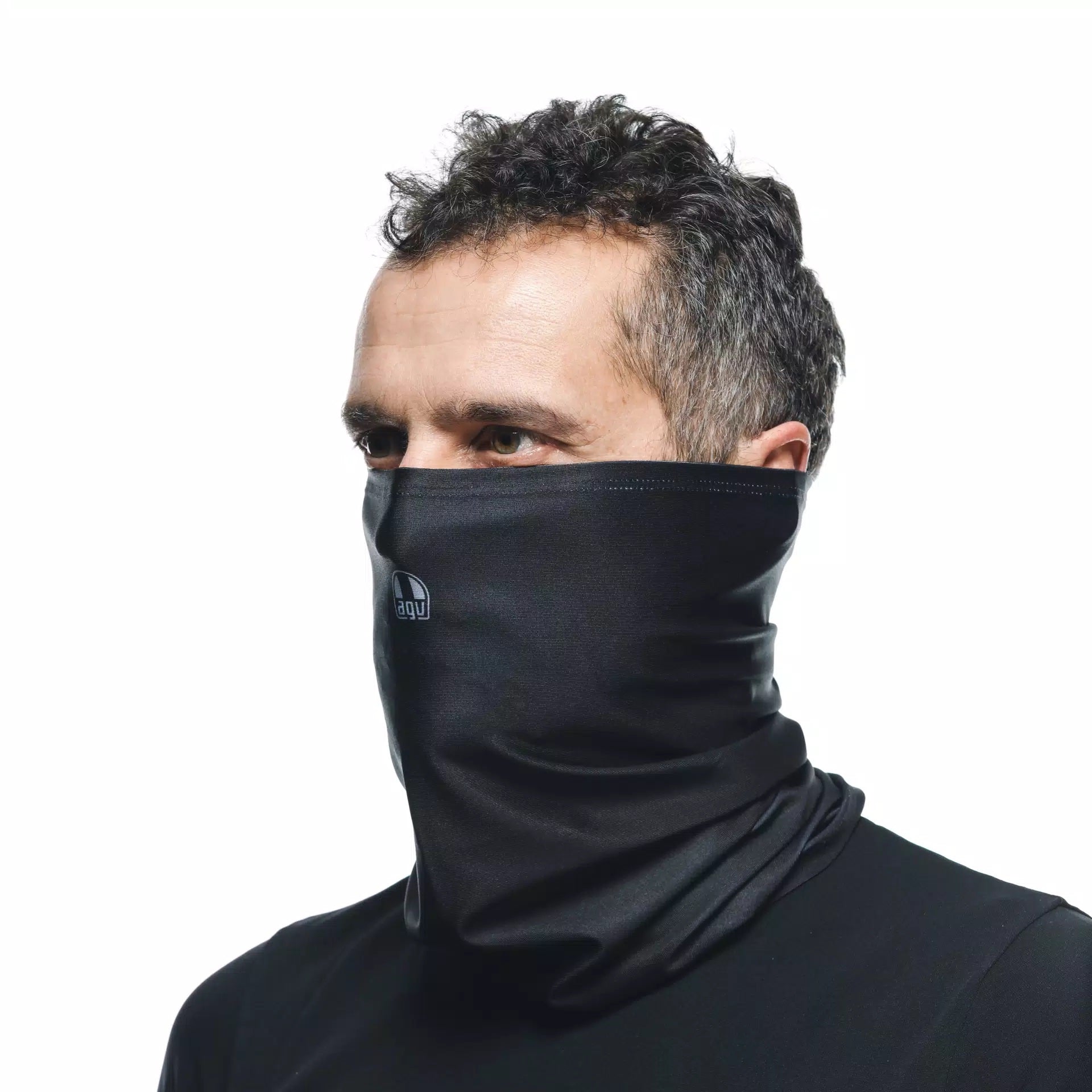 Dainese Neckuch Negro con logotipo AGV | 201910000889L001