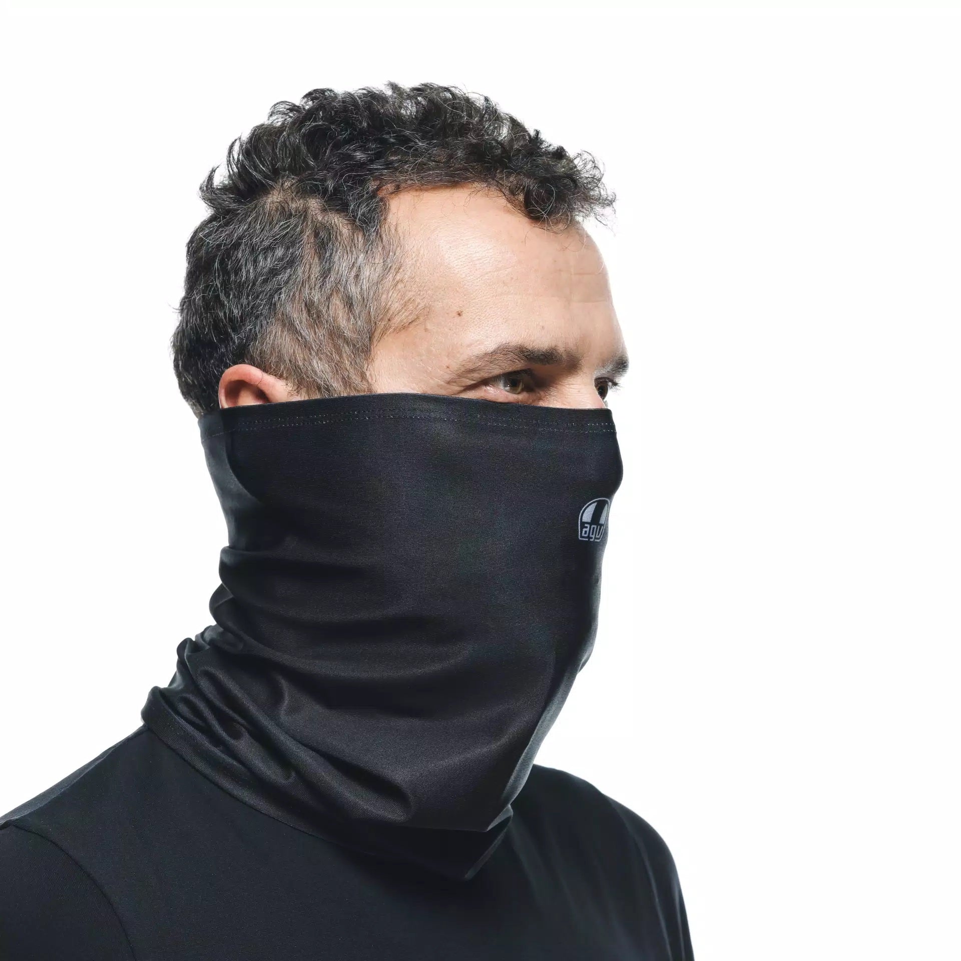 Dainese Neckuch Negro con logotipo AGV | 201910000889L001