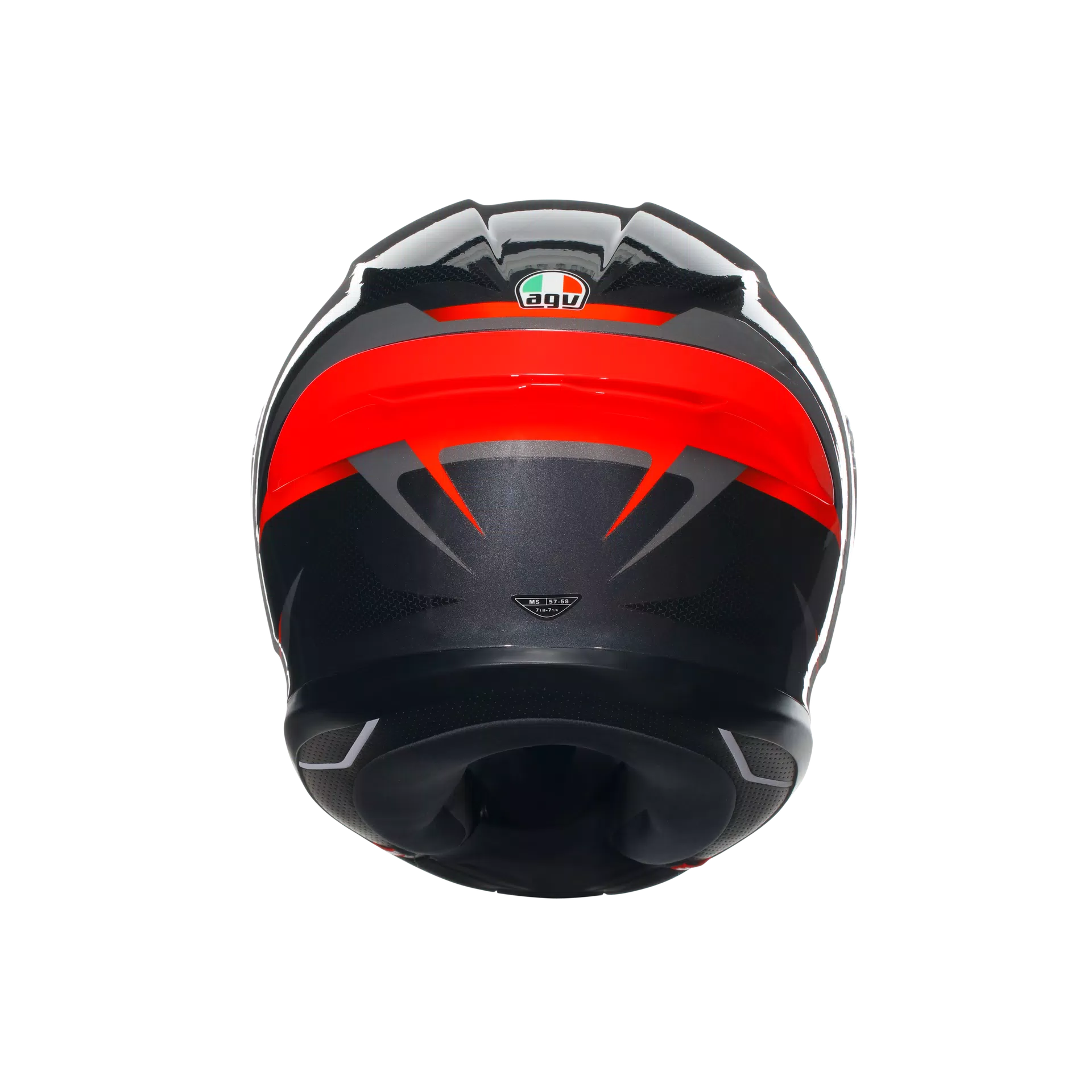 AGV K6 S Helm Slashcut black/gray/red | 2118395001014