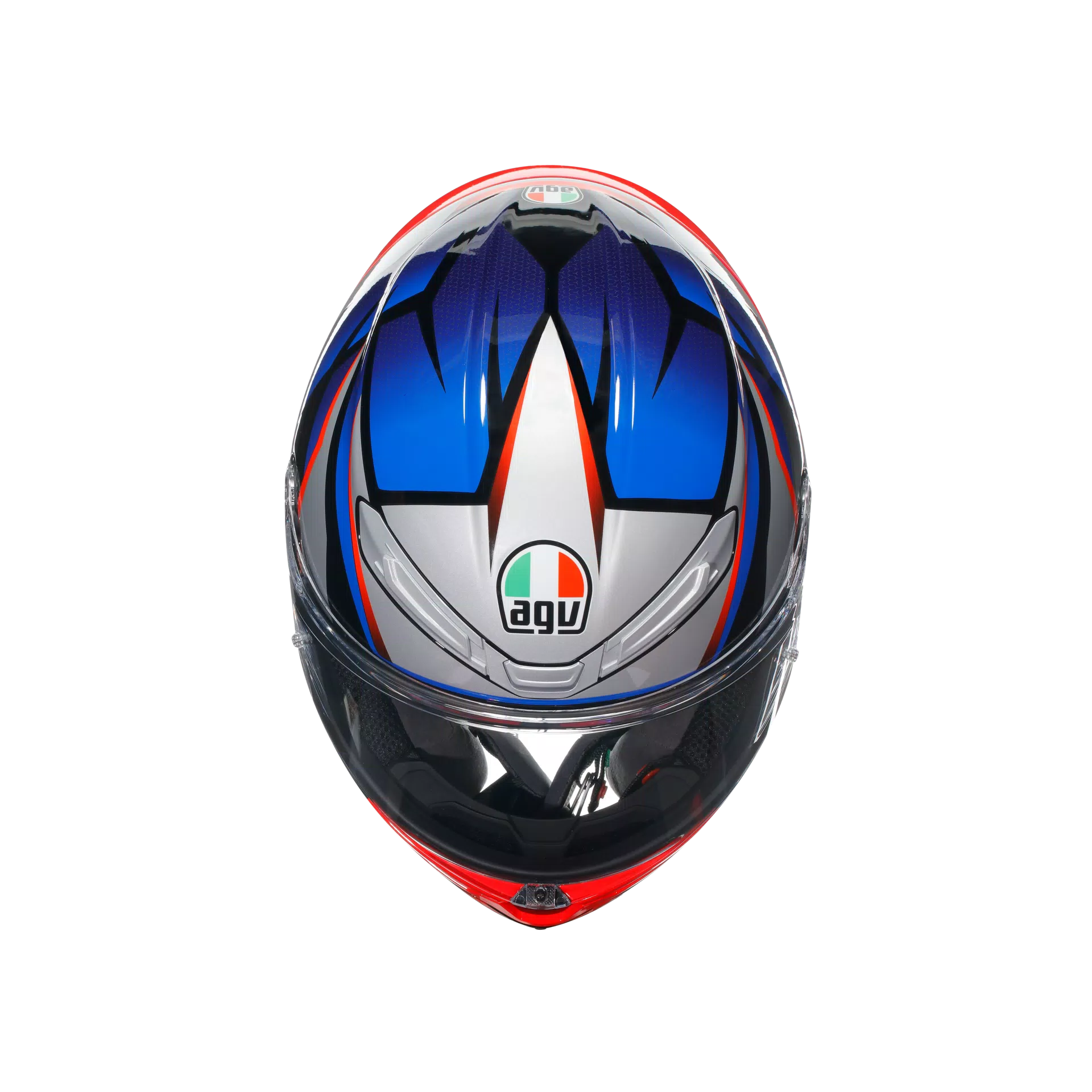 AGV K6 S Helm Slashcut Schwarz/Blau/Rot | 2118395001015