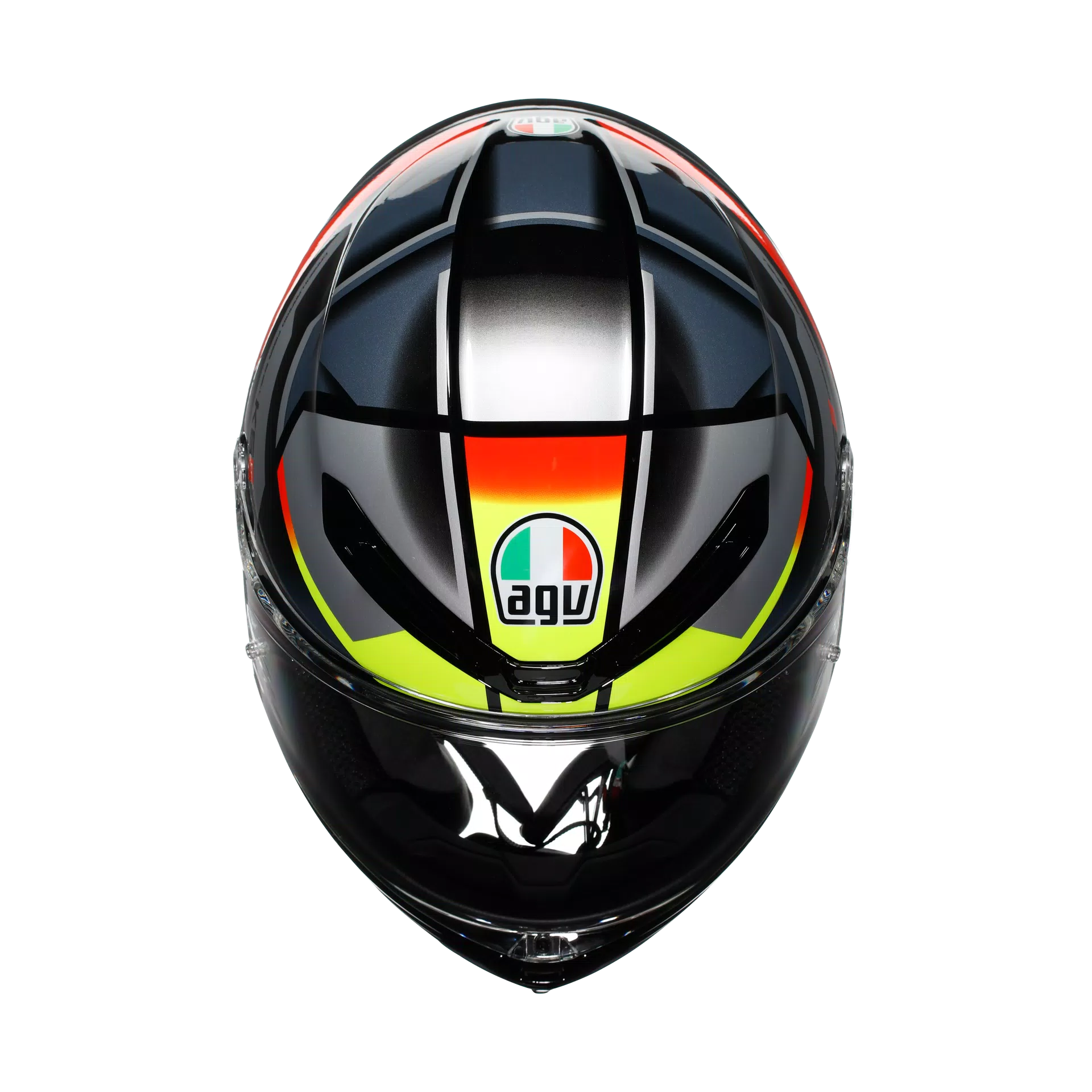 AGV K6 S Helm Erazer negro/rojo/fluo amarillo | 2118395001026