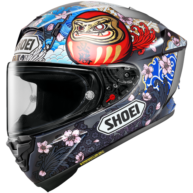 Shoei X-Spr Pro Helm Márquez Motegi5 TC-1-Marc Márquez Motegi 2024 Replica