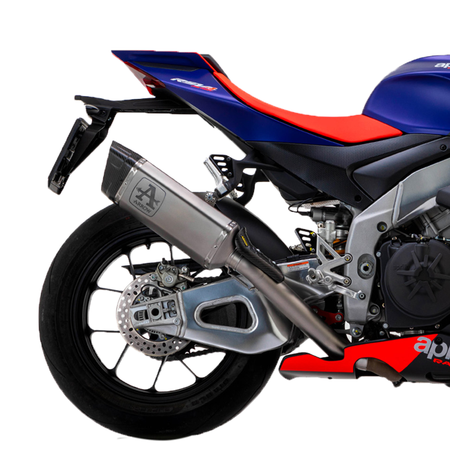 Arrow Slip-on Kit Pista Titanium Aprilia RSV4 1100 Factory (21-25) 71003pt