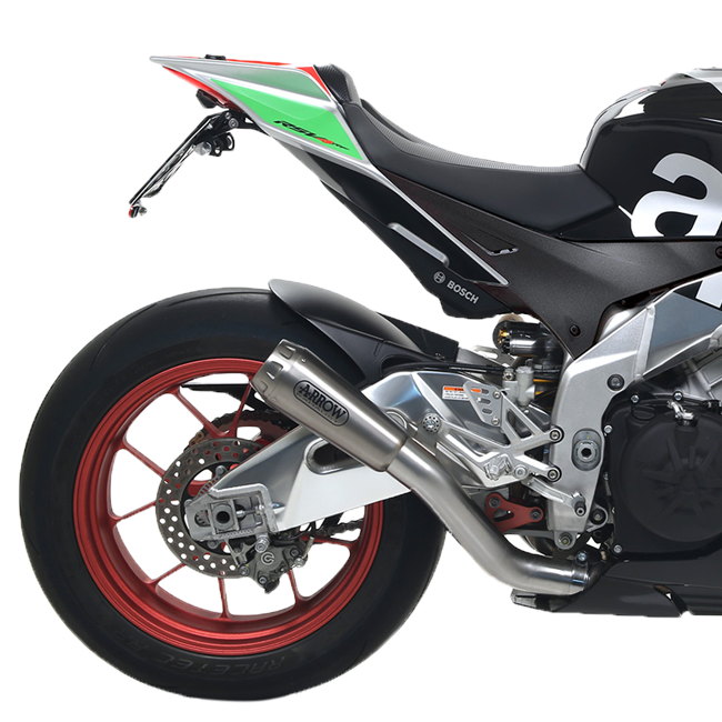 Arrow Slip-On Kit Pro-Race Titanium Aprilia RSV4/RR/RF (15-16) 71201PR