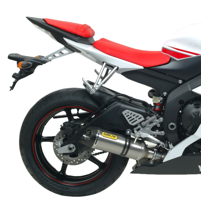 Arrow Slip-On Thunder Titanium Yamaha YZF-R6 RJ15 (16-16) 71701PK