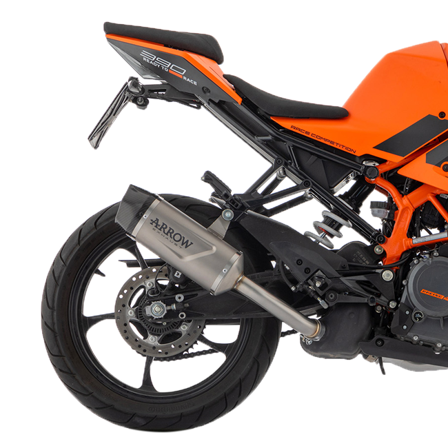 Flecha Slip-On Indy-Race Titanium KTM RC 390 (22-25) 71957PK