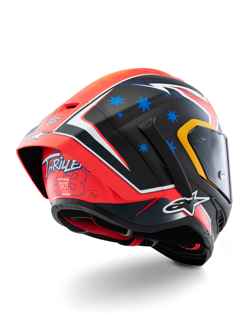 Alpinestars Supertech R10 Helm Edición limitada Jack Miller Réplica 2024 8200725-7226