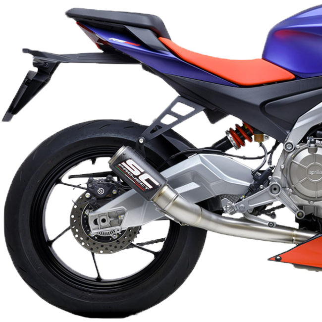 SC-Project Titan Komplettanlage 2-1 CR-T Aprilia RS 660 (20-25) A23A-TC36