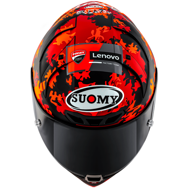 Suomy S1-XR GP Helm Francesco Pecco Bagnaia Replica 2025 K6SX0018