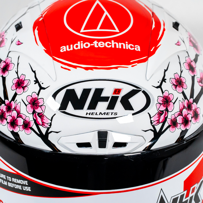 NHK GP-R Tech Race Helm Alonso López Motegi Japan Replica 2024