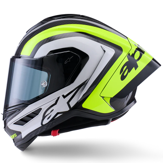 alpinestar motorcycle helmet Alpinestars Supertech R10 Helmet Arius Double Red Gloss – TGP MotoRacing