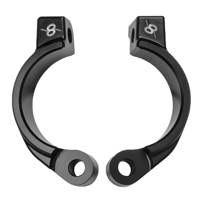 Juego de abrazaderas de sujeción para puente de horquilla Bonamici Racing BMW S1000RR K67 (19-25) BMRS1K