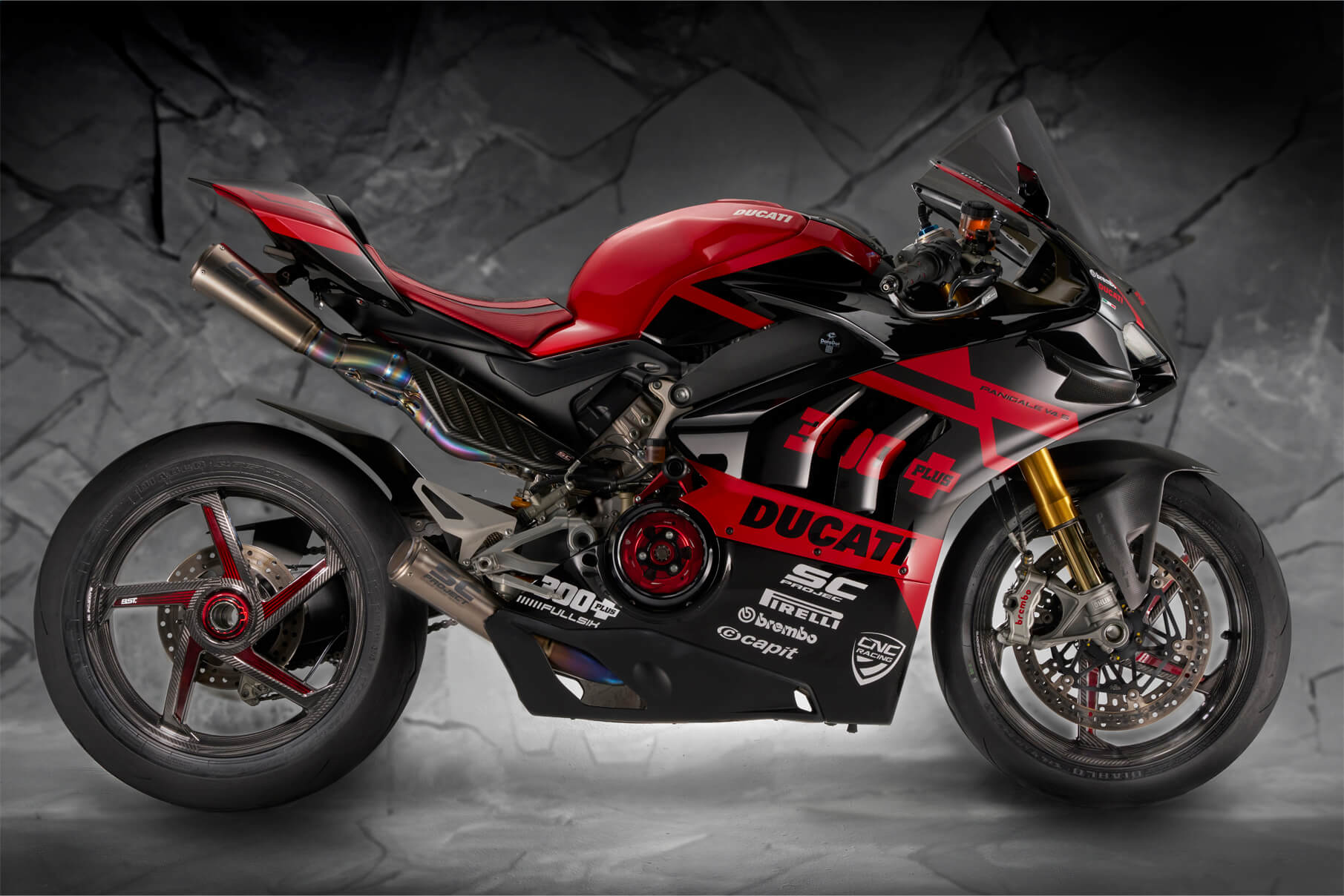 BST Star Tek Carbon Hinterradfeld Ducati Panigale V4/S (2025)