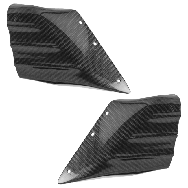 Brake ventilation channels Carbon Lightech - air inlets for brake calipers (pair, high gloss)