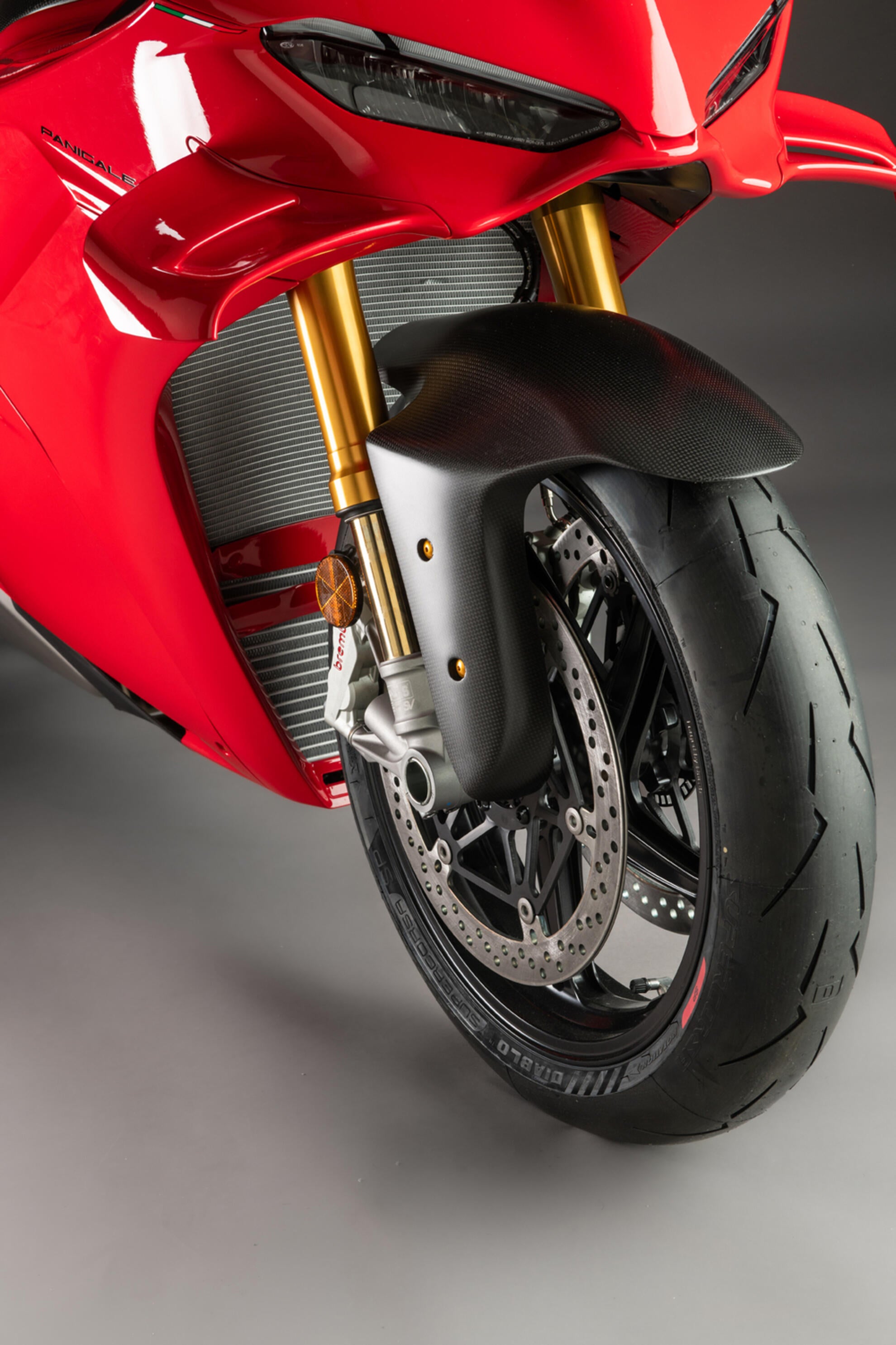 Fenders delanteros Tecnología de luz de carbono Ducati Panigale V4/S (2025) Tarjeta2410m