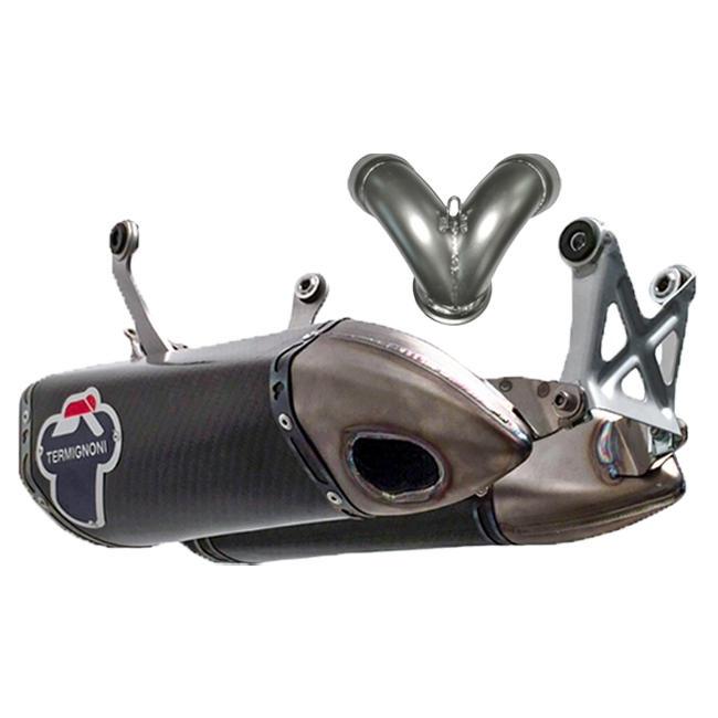 Termignoni Slip-on Kit Carbon Ducati Panigale 1299/S (15-18) D155102cpt+D155Y2