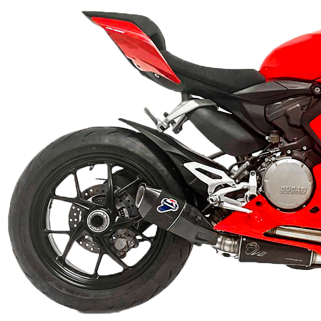 Sistema semi-completo termnoni Termignoni in acciaio inossidabile Ducati Panigale V2 955 (20-24) D22109440inc