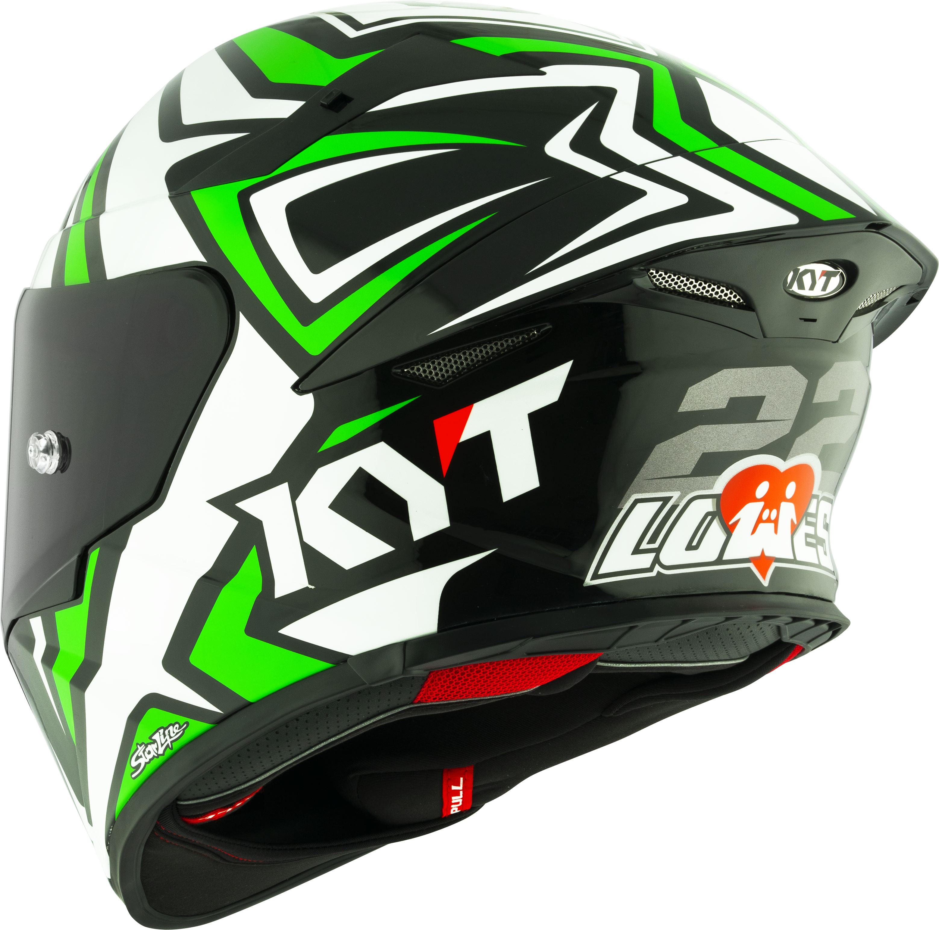 KYT TT-ReVO Helm Alex Lowes Replica 2024 Y6TR0041