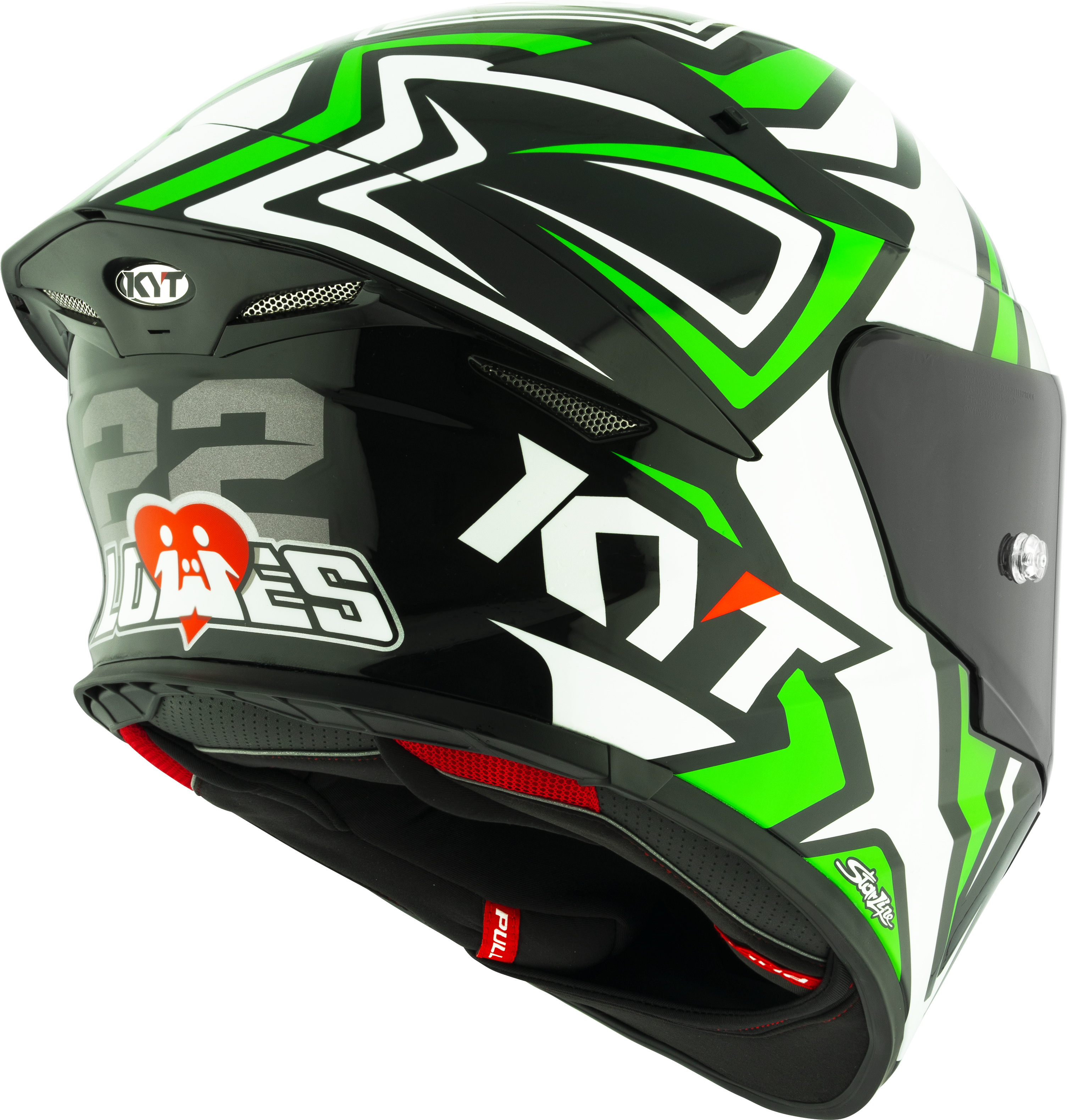 KYT TT-ReVO Helm Alex Lowes Replica 2024 Y6TR0041