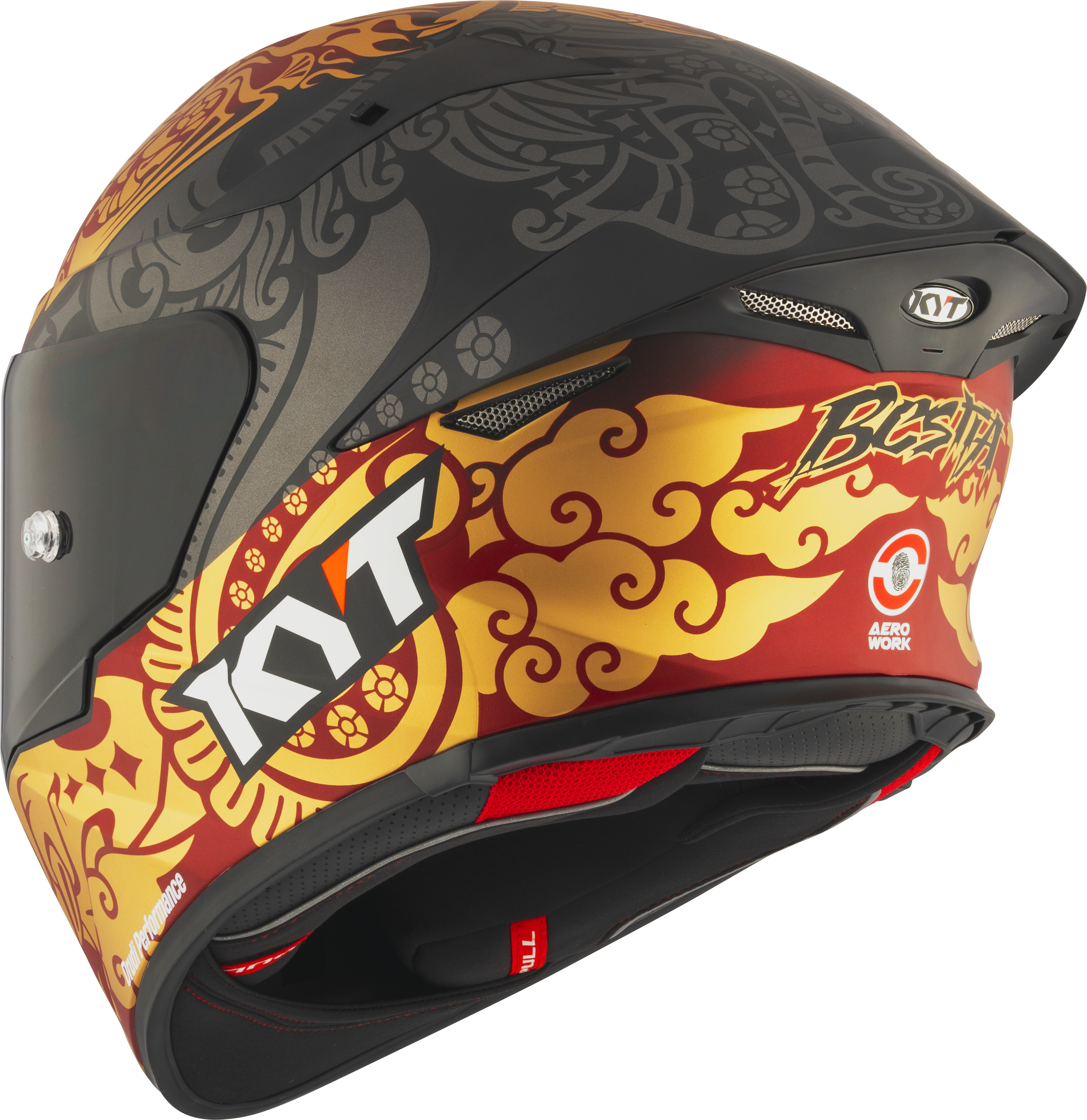 KYT TT-Revo Helm Enea Bastianini Replica Indonesia 2023 Y6TR0039