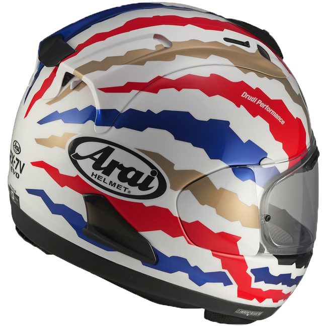 Arai RX-7V Evo Helm Mick Doohan Jubilee Restyle Replica 137-0386