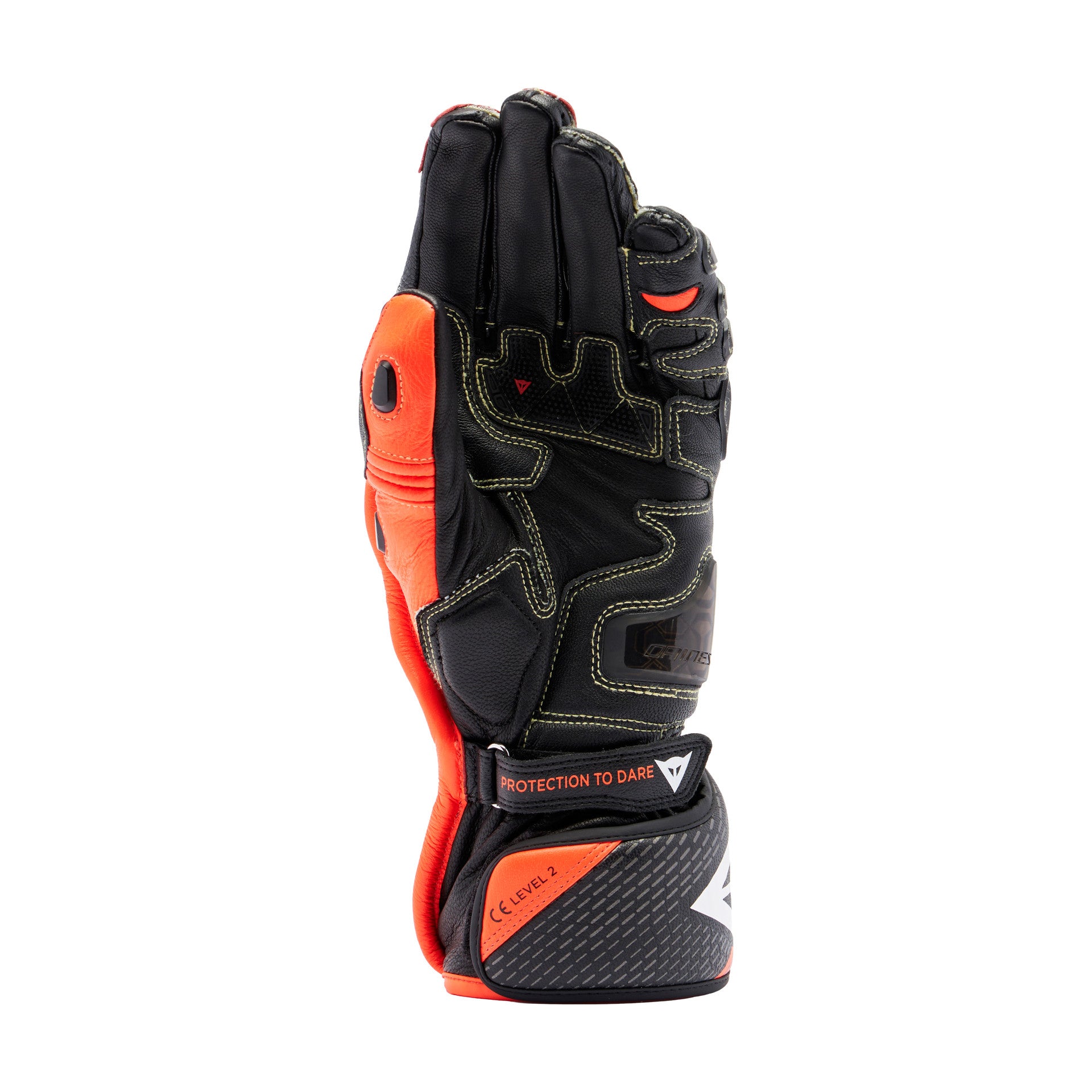Dainese Full Metal 7 Racing Motorcycle Guantes de cuero | Hombres | Negro/rojo | 201810001462800