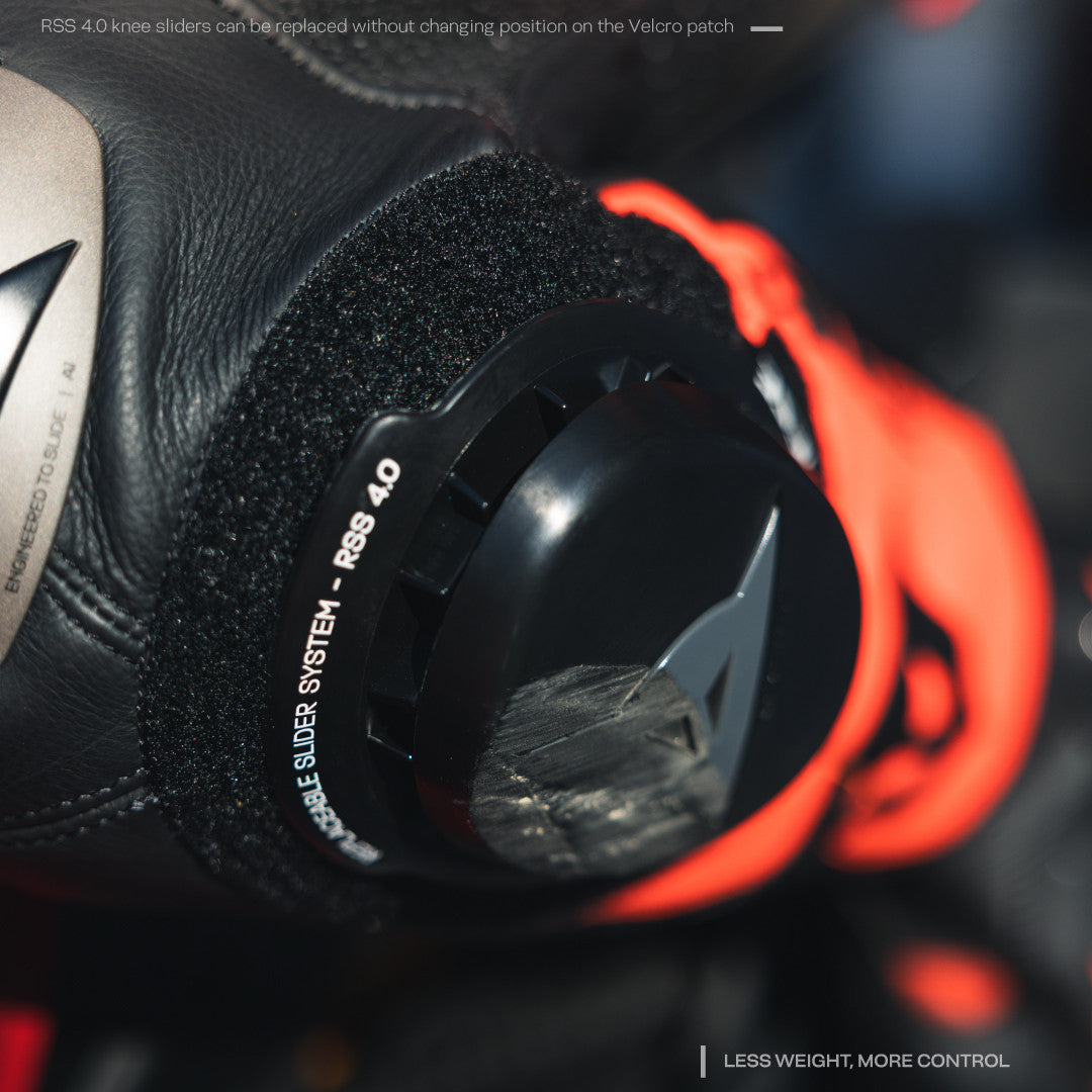 Dainese Misano 3 D-Air® Traje de carreras de airbag combinados de cuero de una pieza | Hombres | Rojo