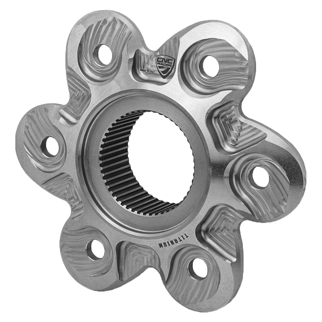 Portador de la rueda de cadena Titanium CNC Racing Ducati Panigale V4/S/R (18-23)