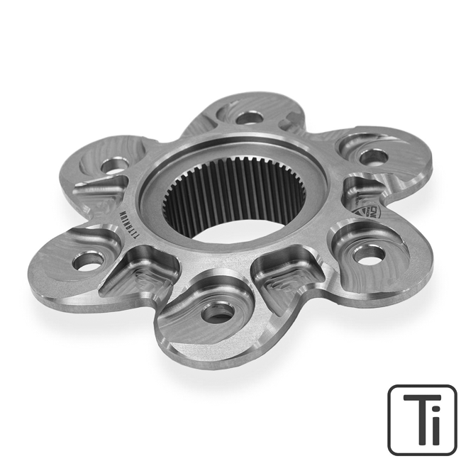 Portador de la rueda de cadena Titanium CNC Racing Ducati Panigale V4/S/R (18-23)