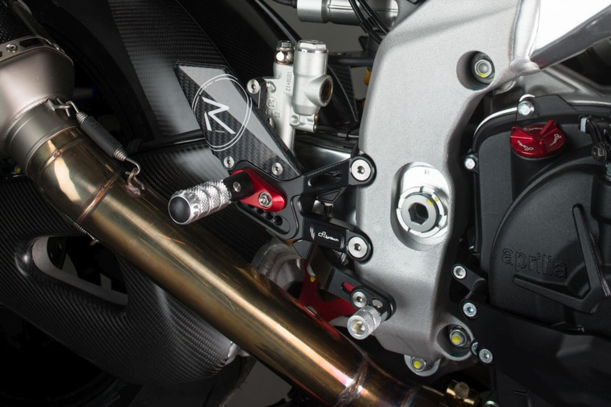 Footrest system R Lightech Aprilia RSV4/RF/RR/1100 Factory (17-25) FTRAP005R