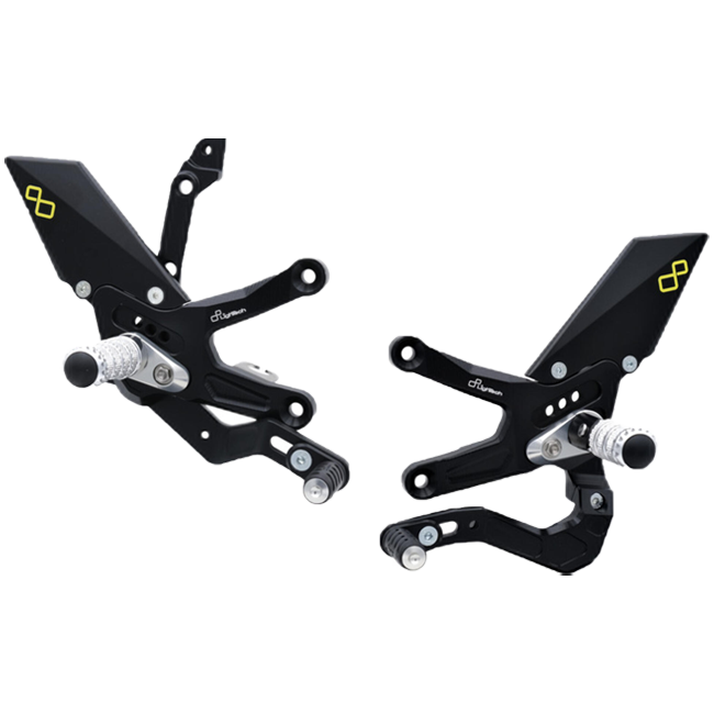 Footresting system Lightech Kawasaki ZX-10 R/RR (21-25) Ftra011/W