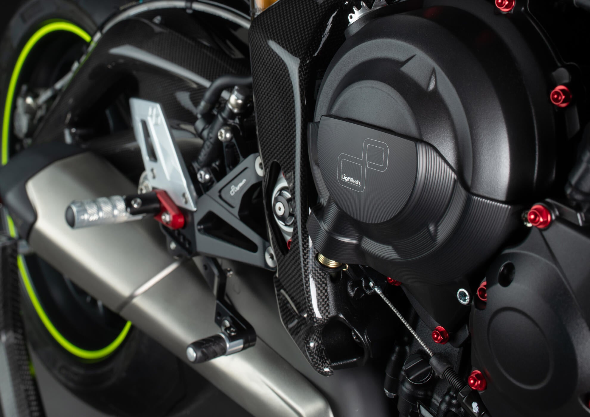 Footrest system R Lightech Triumph Street Triple 765 S / R / RS (17-25) Ftrtr005R