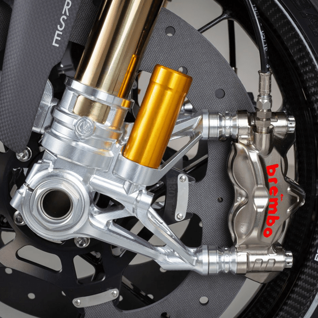 CNC Gabelfuß-Set 108 mm „GP Style“ Motocorse Ducati Panigale V4 S (2025)