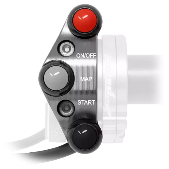 Lenkerschalter für JetPrime JP ACC 109 Gasgriff Aprilia RSV4/RR/1100 Factory (21-25) JP PLD 160