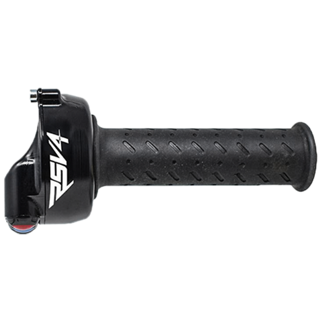 Gasgriffgehäuse mit integriertem Lenkerschalter JetPrime Aprilia RSV4/RR/1100 Factory (21-25) JP ACC 660 RV