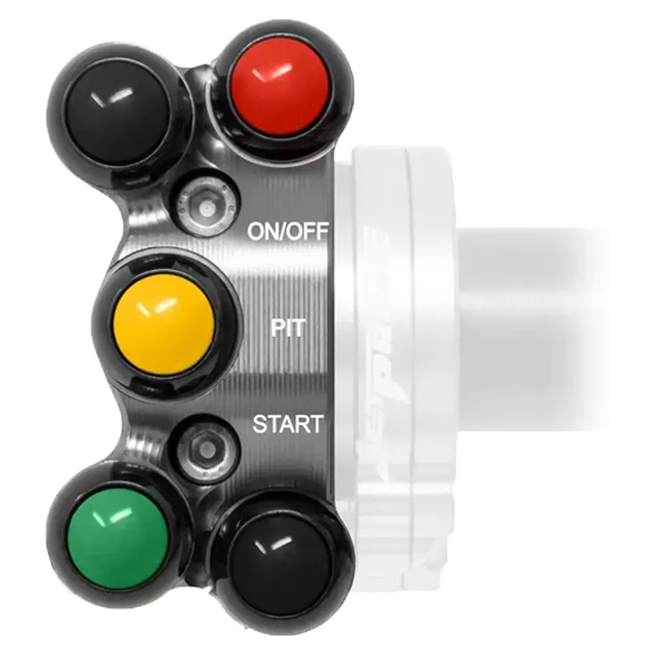 Interruptor de dirección para JetPrime JP ACC 127 Gaschrang Honda CBR 1000 RR-R SC82 (20-25) JP PLDR 127